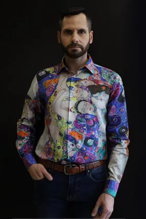 THE VIRGIN BY KLIMT PRINTED SHIRT