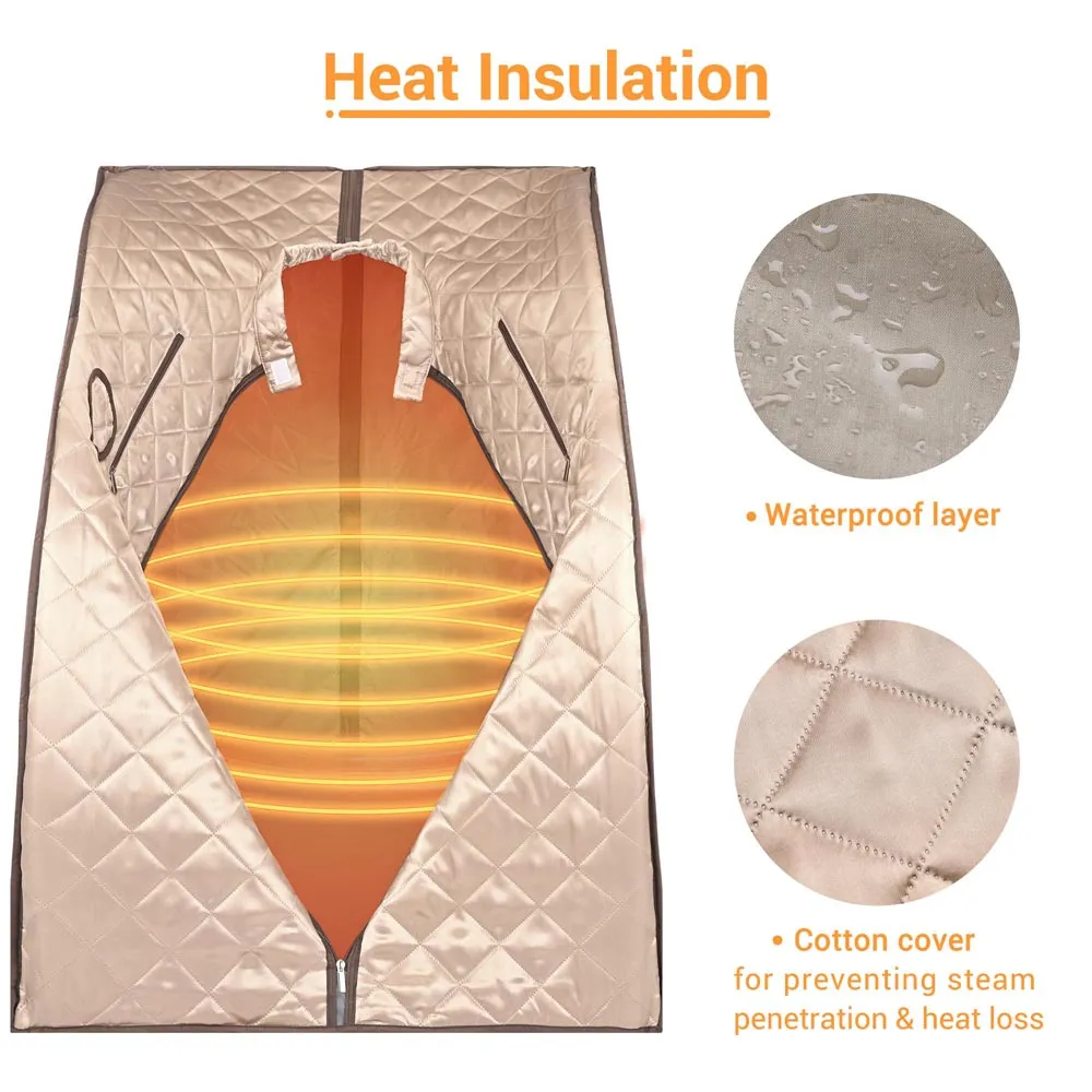 TheLAShop Sauna Cover for Portable Steam Sauna Thermal