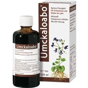 UMCKALOABO liquid 100 ml Pelargonium sidoides root extract