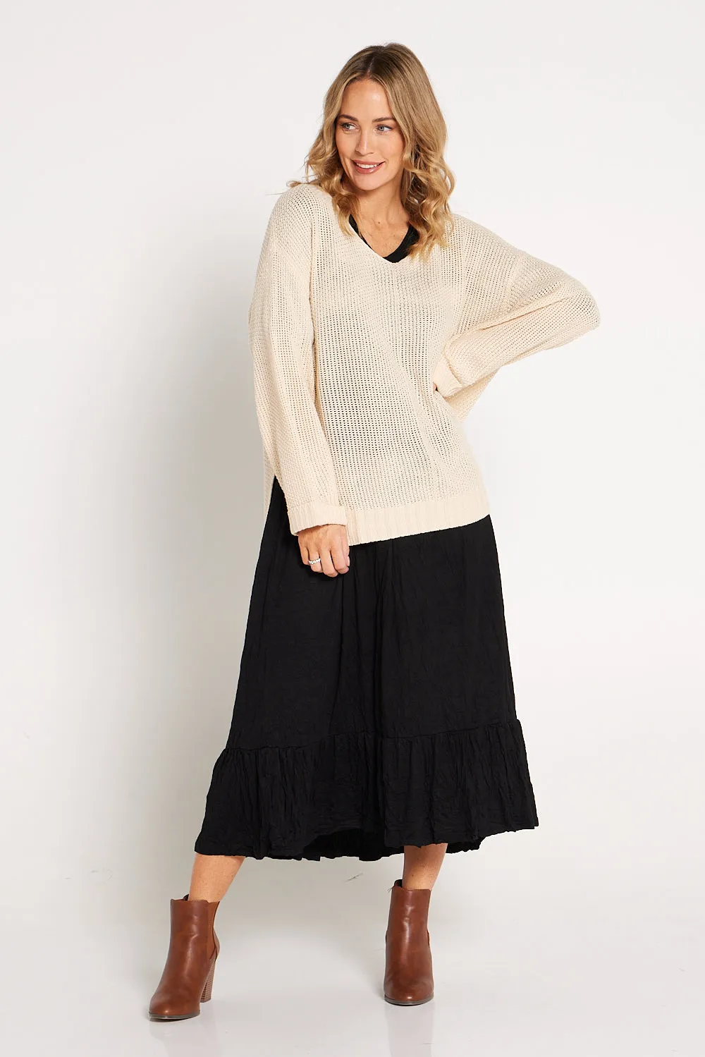 Vivienne Knit - Cream