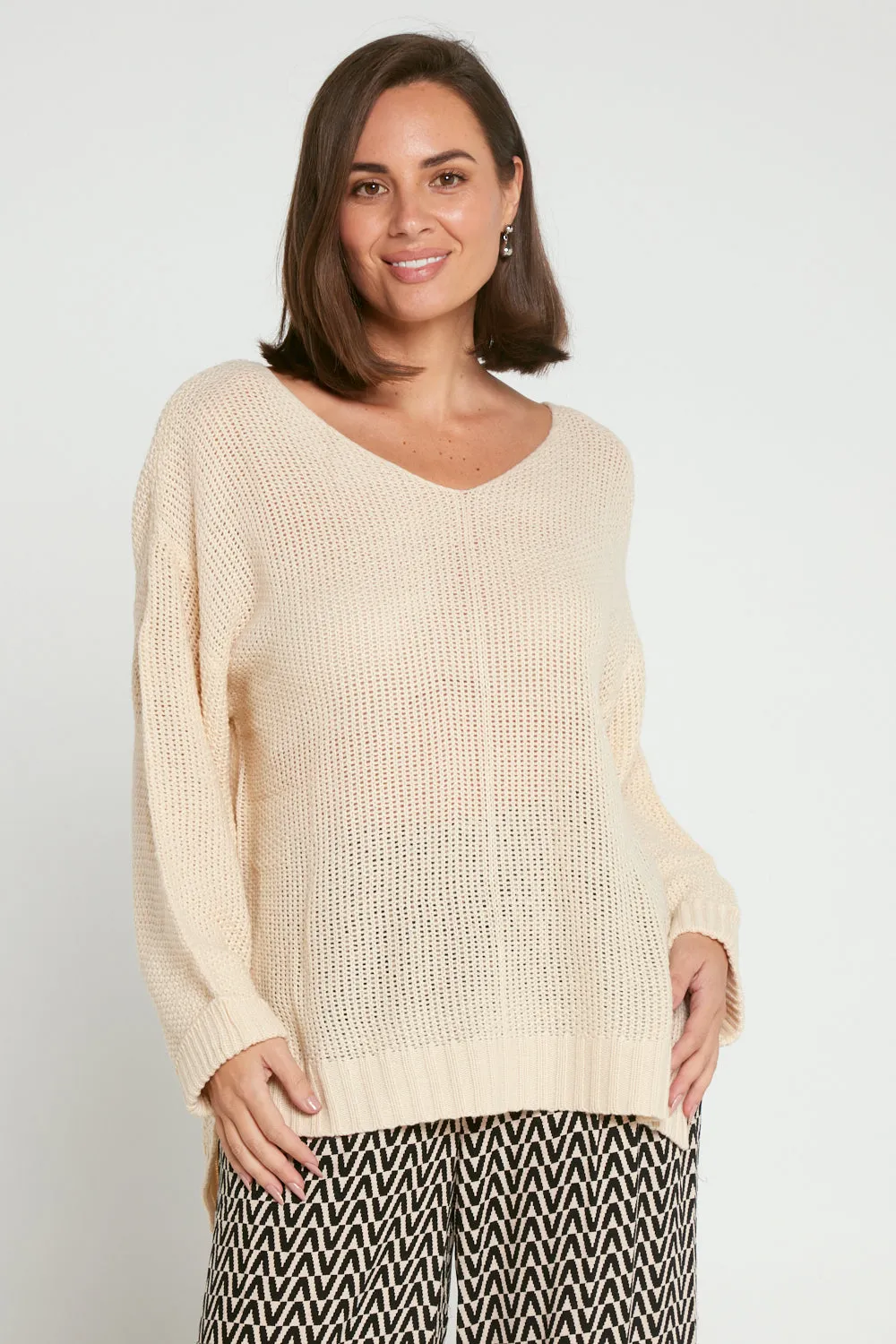 Vivienne Knit - Cream