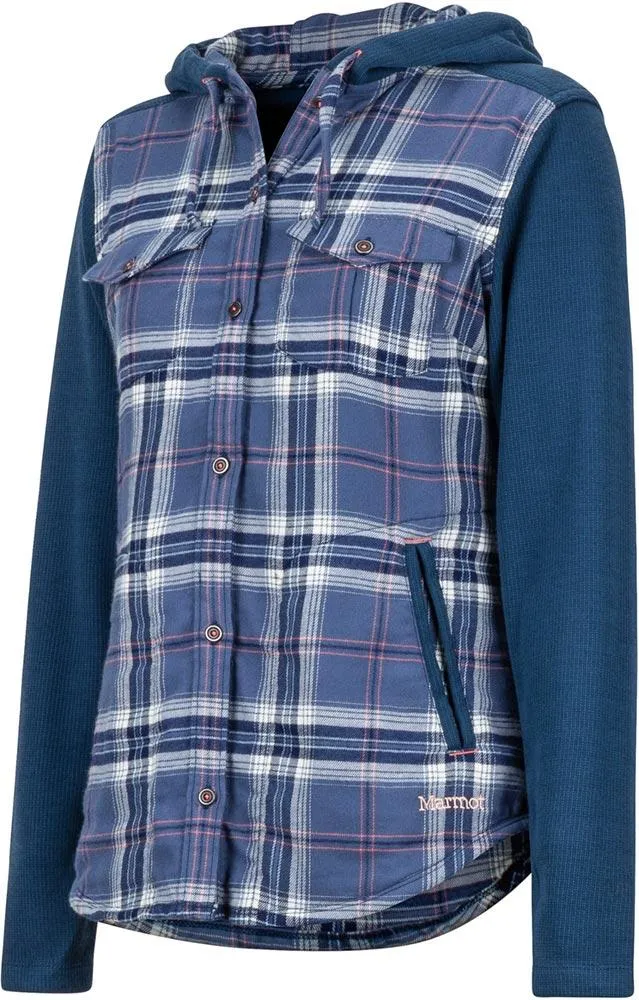 Women's Reagan Flannel Hoodie