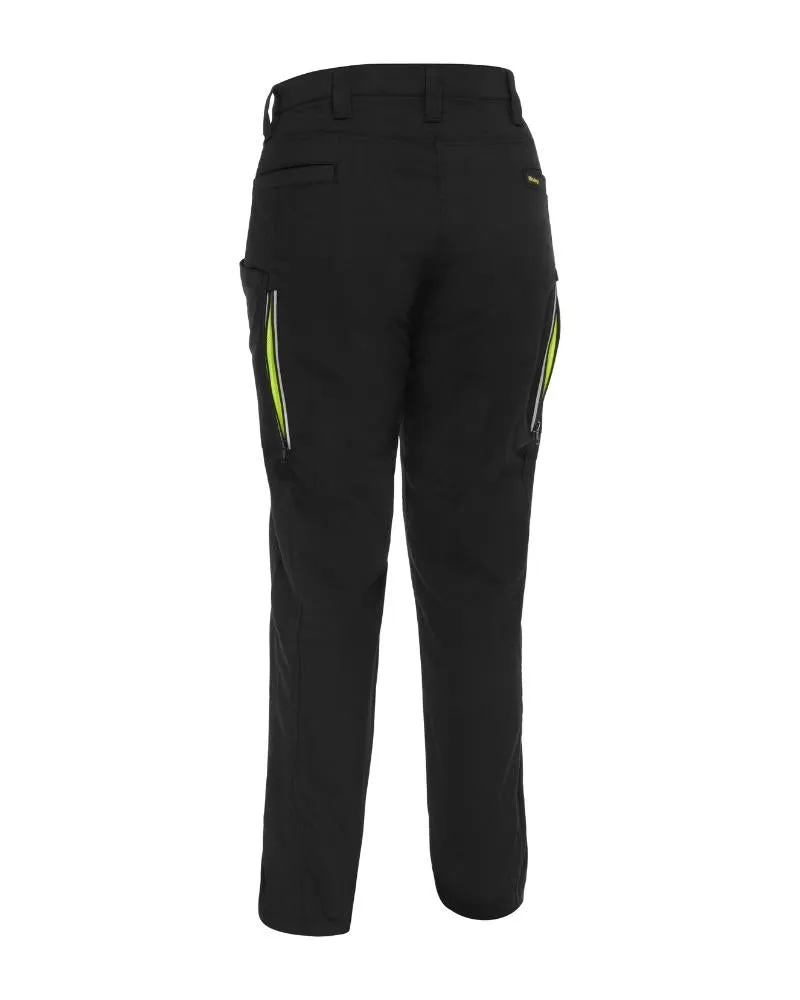 Womens X Airflow Stretch Ripstop Vented Cargo Pant - Black