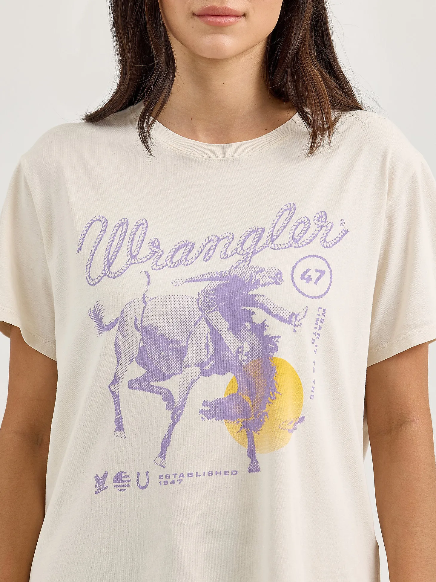 Wrangler Bucking Bronco Tee