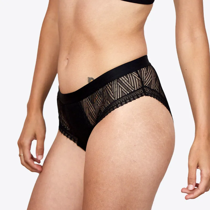 WUKA Ultimate™ Mesh Lace - Hipster Brief - Medium