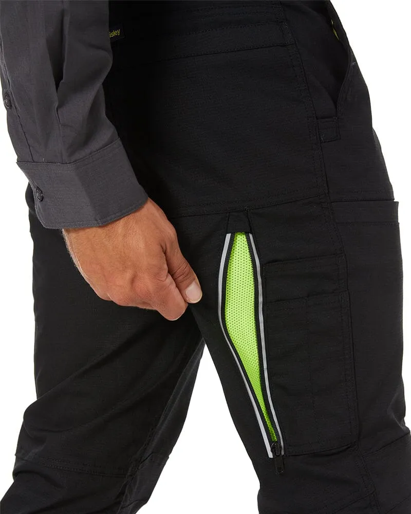 X Airflow Stretch Ripstop Vented Cargo Pant - Black