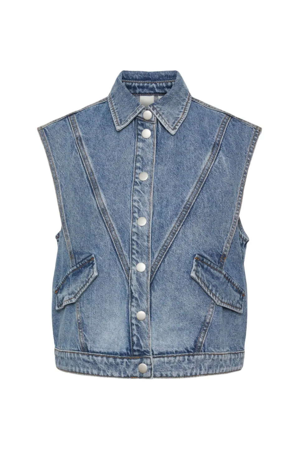 Yasdaisy Denim Jeans Mouwloos Vest