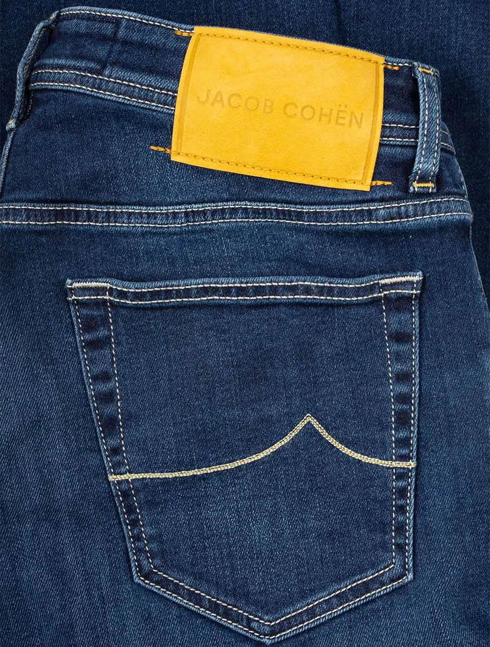 Yellow Badge Jean Denim