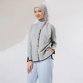 Zahira Knit in Dark Grey (Lozy x Nashwa)