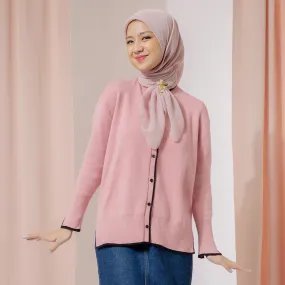 Zahira Knit in Dusty Pink (Lozy x Nashwa)