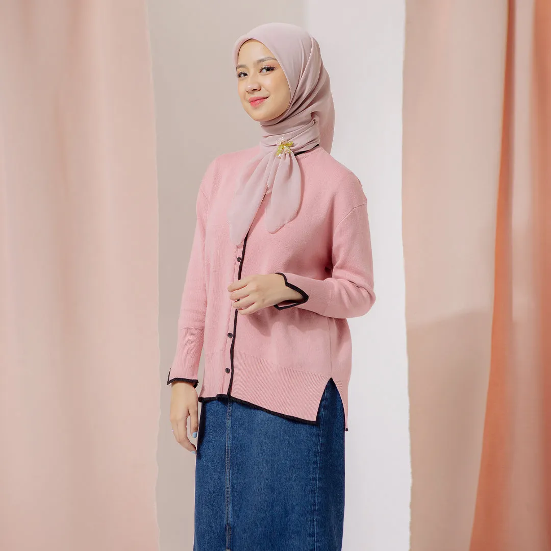 Zahira Knit in Dusty Pink (Lozy x Nashwa)