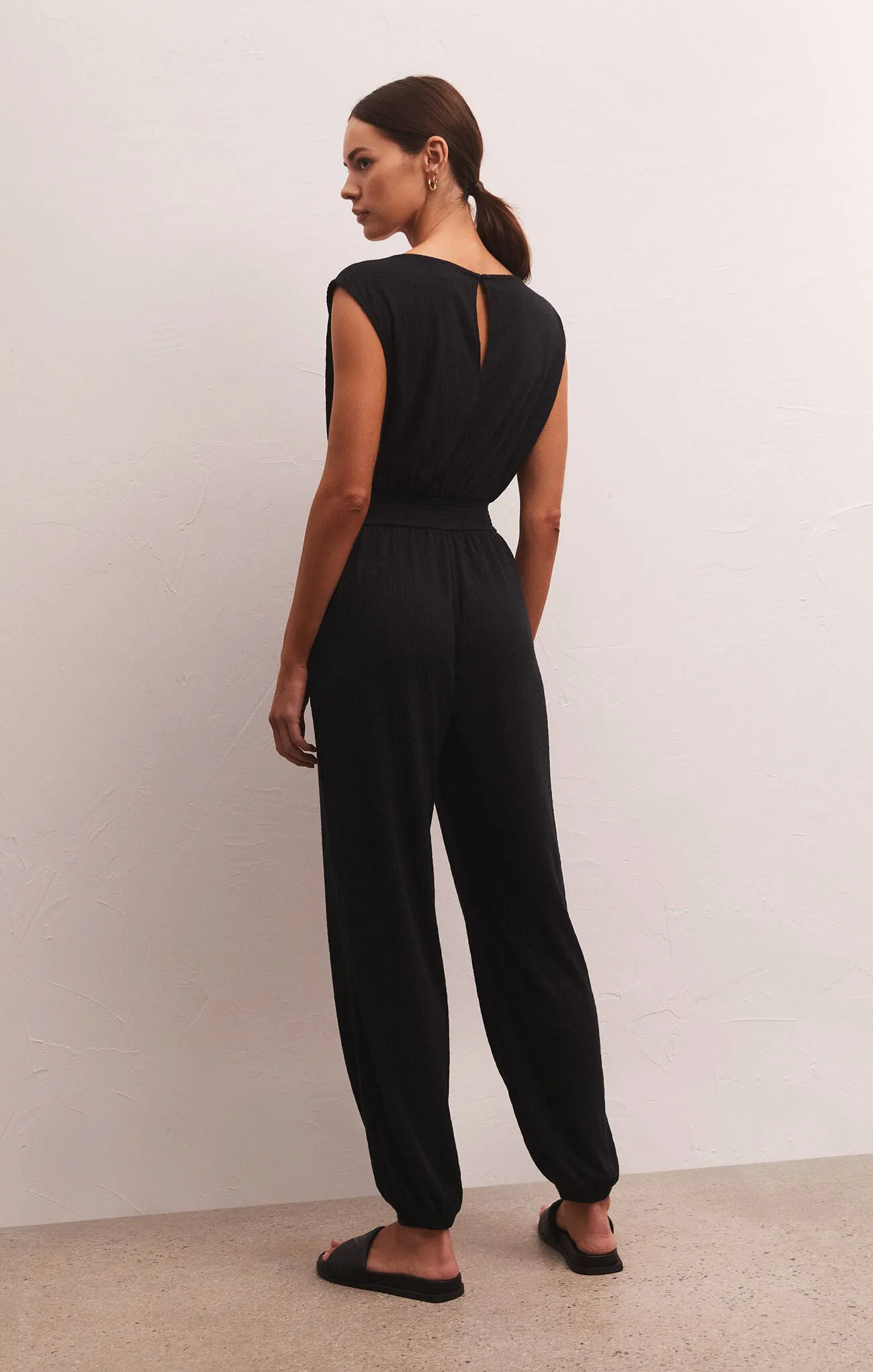 ZSU Indy Knit Jumpsuit in Black